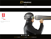 Tablet Screenshot of deneriaz-ski.com